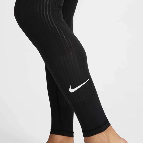 Nike Pro Recovery Dri-FIT ADV Fitness Tights Size Large Men Black FZ1641-010 - Picture 5 of 8